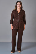 Dress Port - Plus Size Suit (DSP27K3671) - 8690200246807
