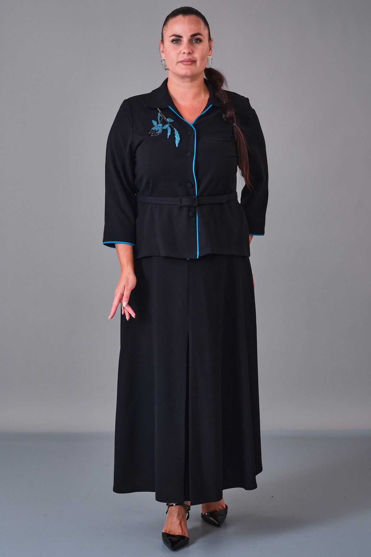 Dress Port - Plus Size Suit (DSP27K3605)