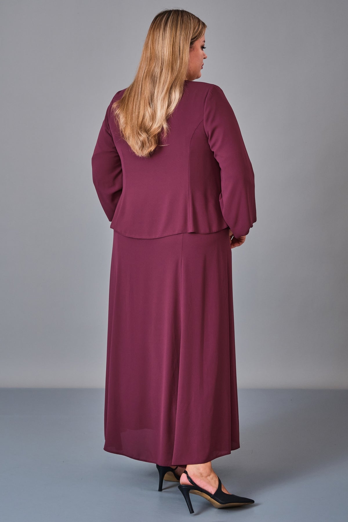 Gumanize - Extended Plus Size Dress (GMZ2027-97-6842) - 8690200246999