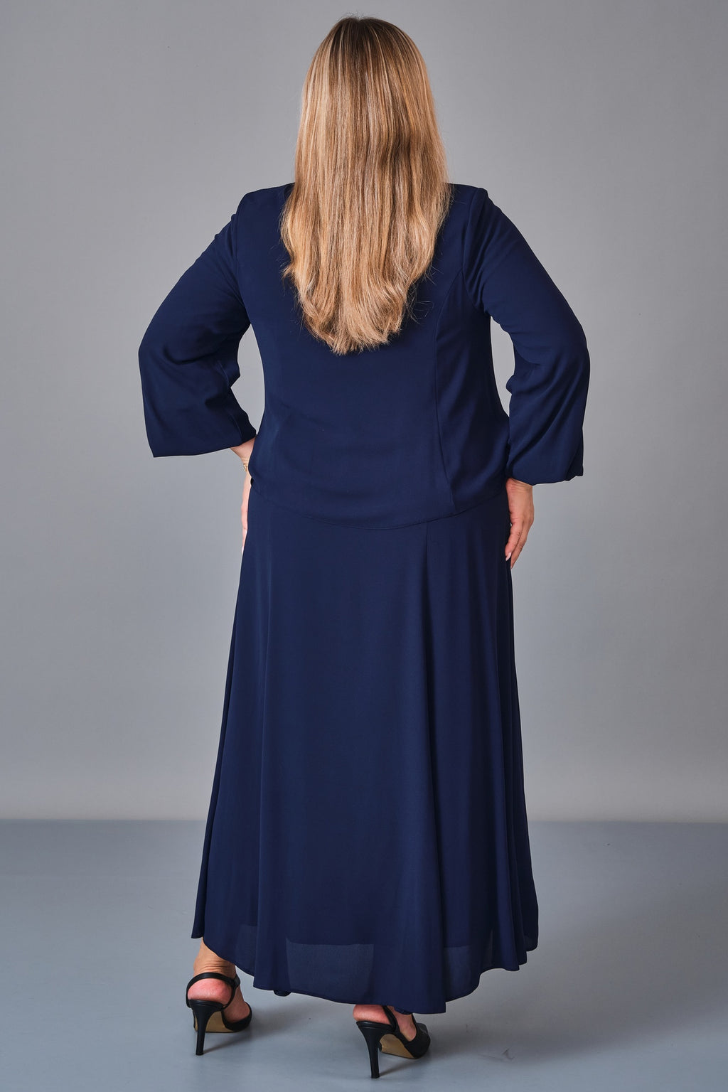 Gumanize - Extended Plus Size Dress (GMZ2027-97-6842) - 8690200247002