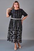 Chiffon Line - Plus Size Dress (CFL27K3515) - 8690200247040