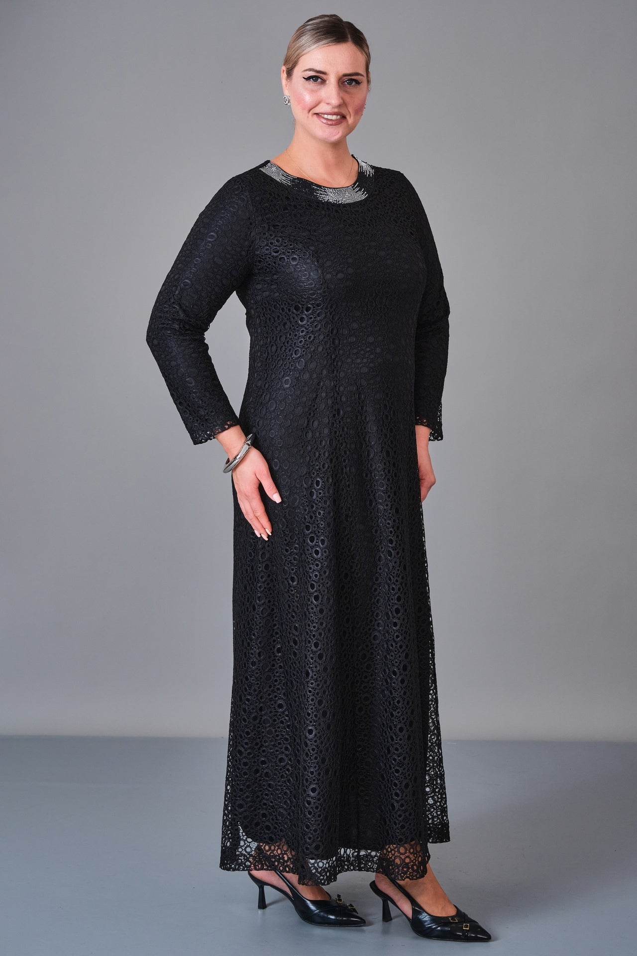 Soley - Plus Size Dress (SLY27K6120) - 8690200247248