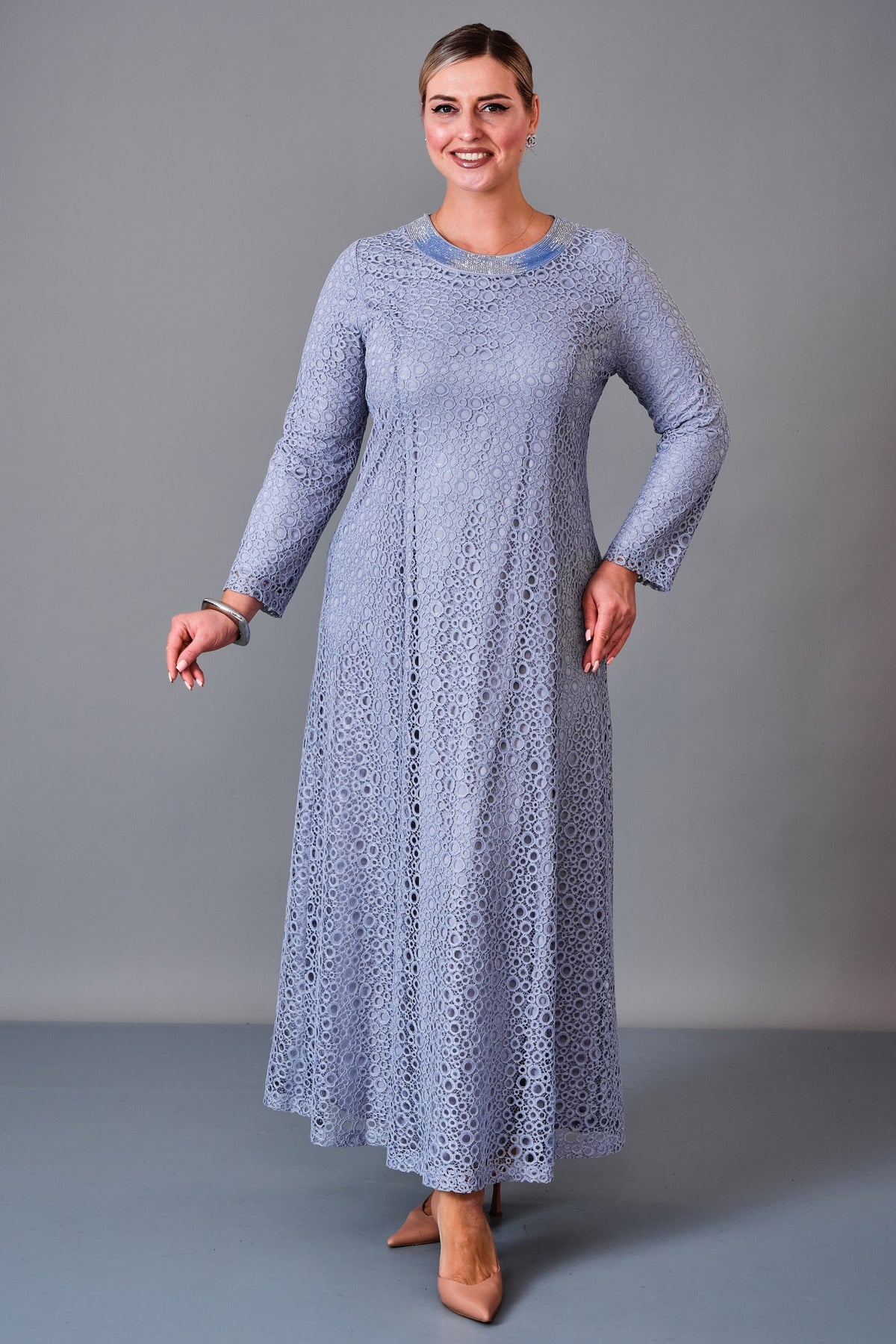 Soley - Plus Size Dress (SLY27K6120) - 8690200247255