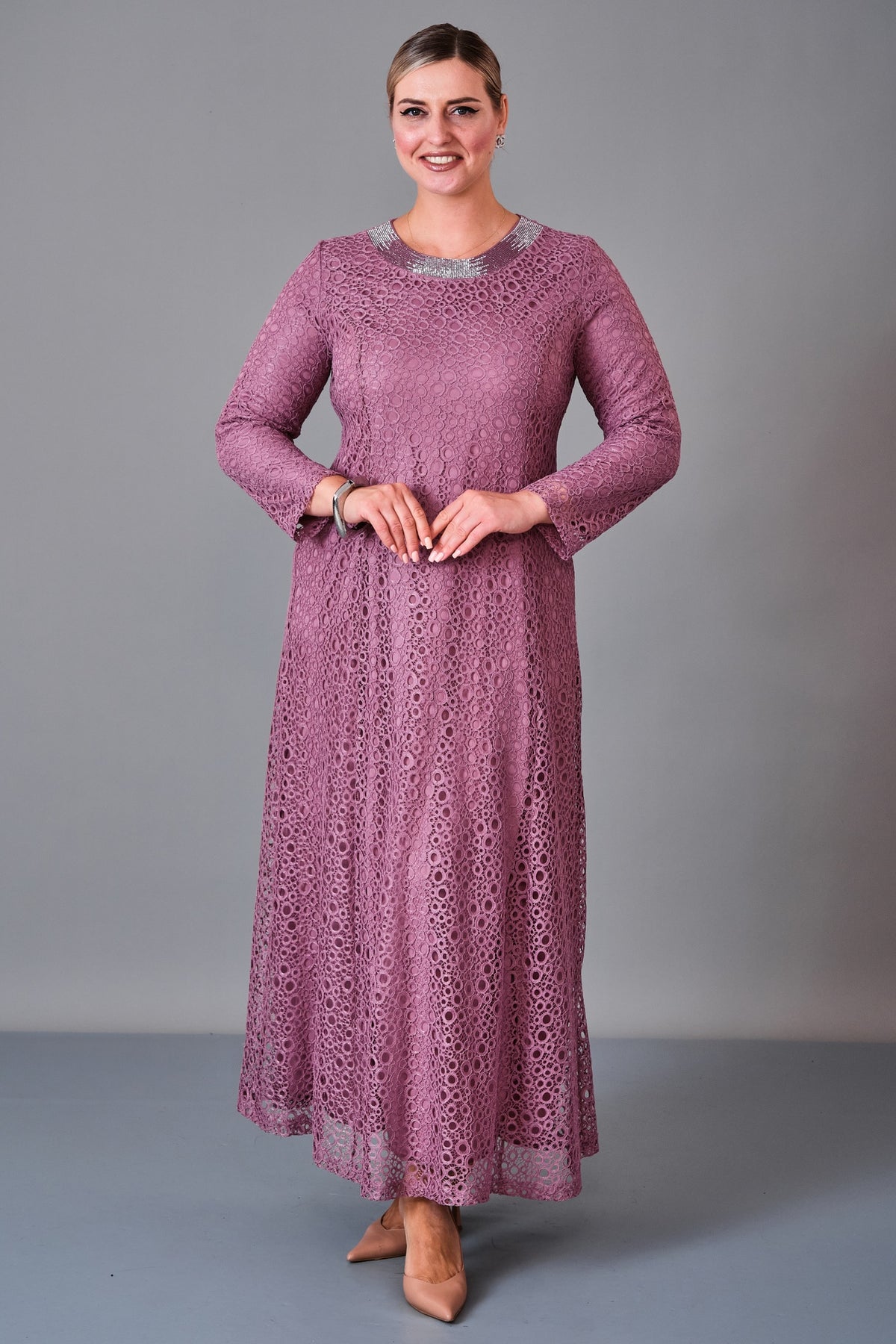 Soley - Plus Size Dress (SLY27K6120) - 8690200247262