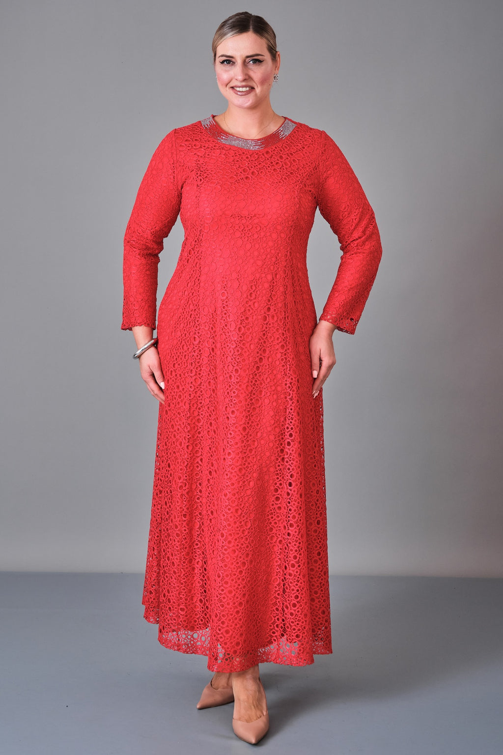 Soley - Plus Size Dress (SLY27K6120) - 8690200247279