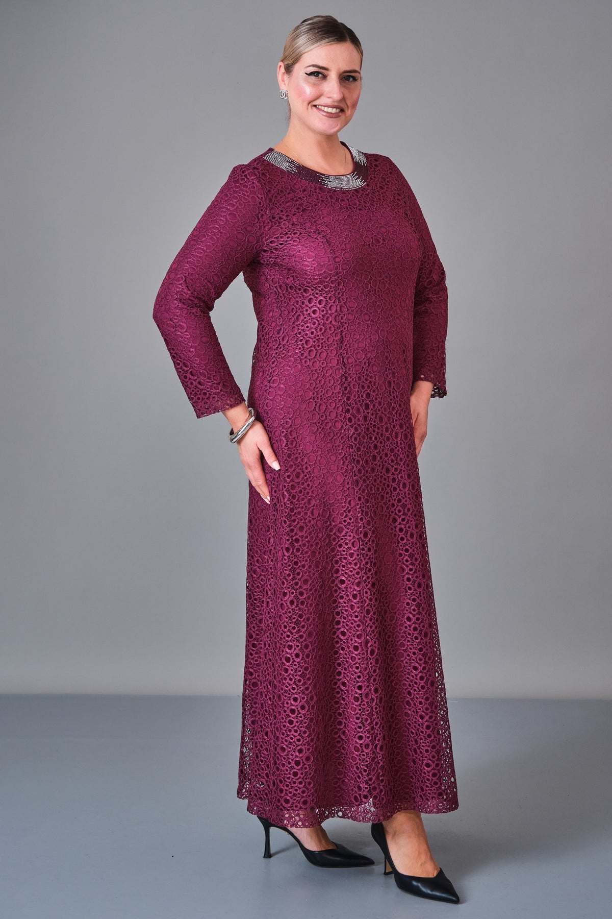 Soley - Plus Size Dress (SLY27K6120) - 8690200247286