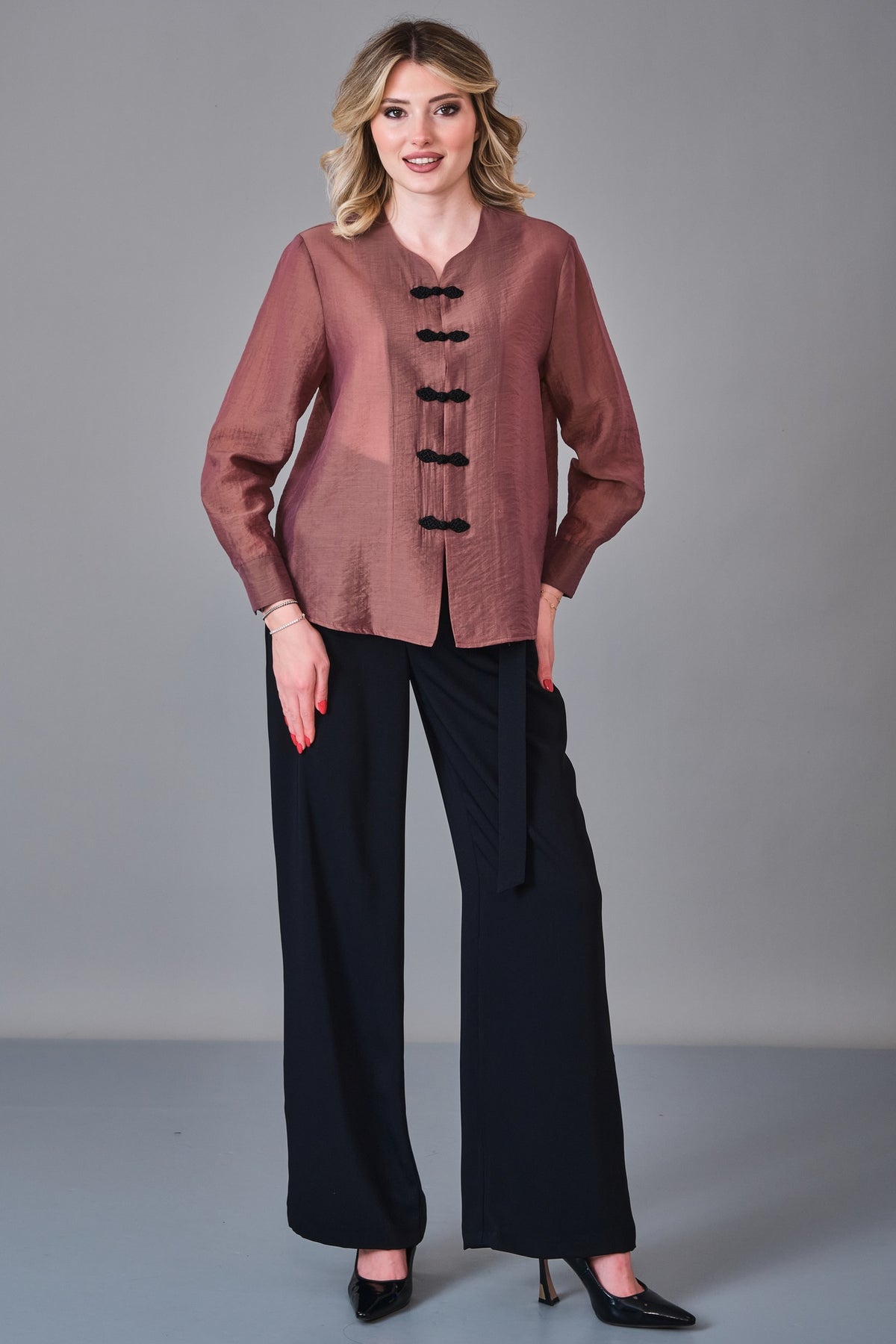 Qm - Regular Size Blouse (QM.K27.BL.QB225) - 8690200247323