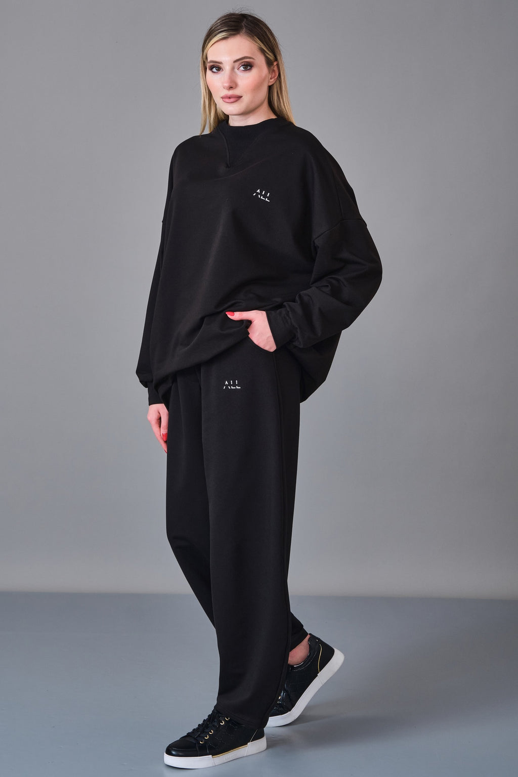 Allblack - Regular Size Tunic (ALL27K1001) - 8690200247354