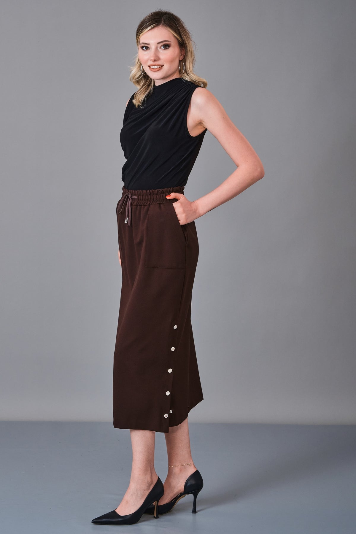 Cocomika - Regular Size Skirt (CMK27K13003) - 8690200247408
