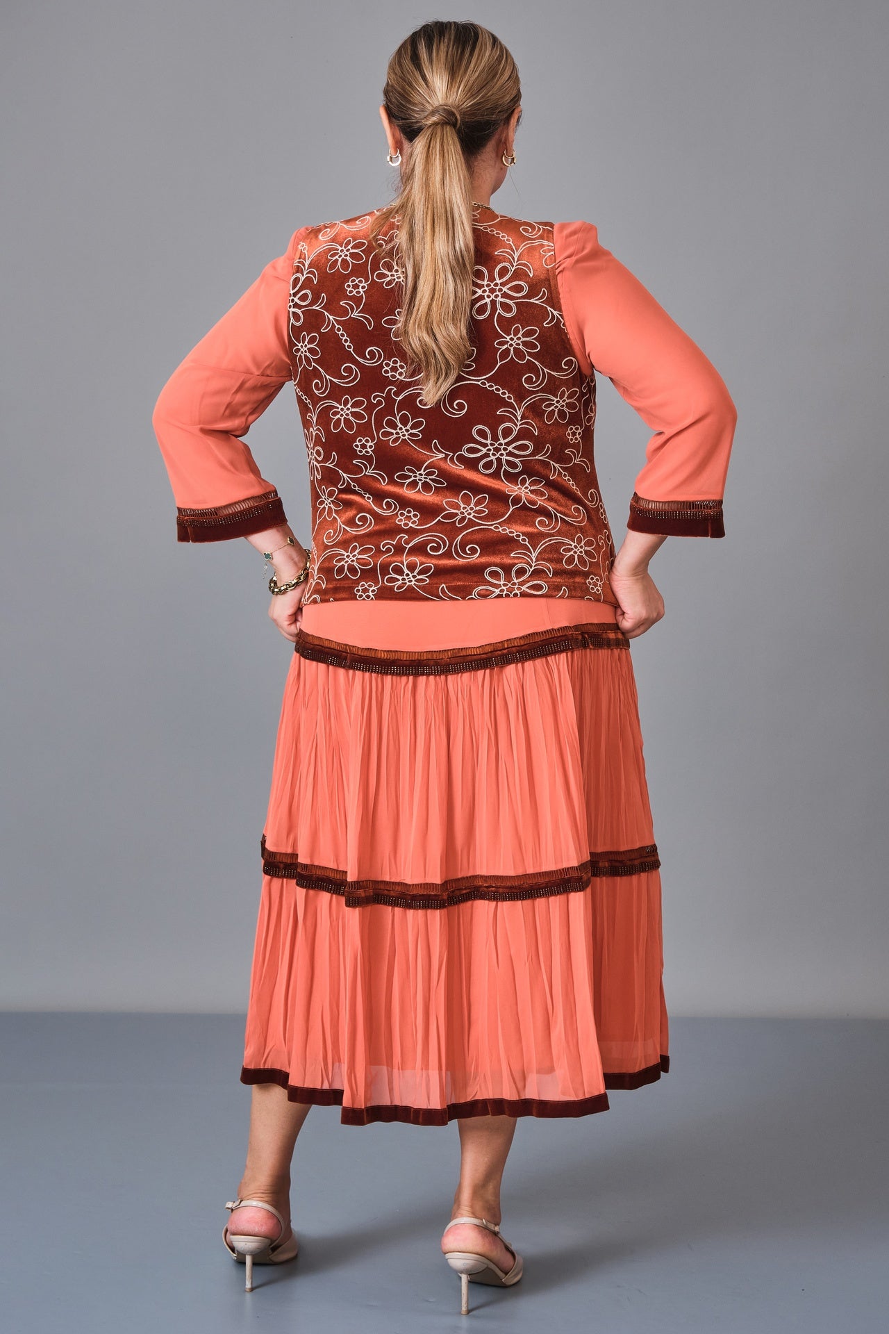 Gumanize - Plus Size Dress (GMZ2025-187-7460) - 8690200247439