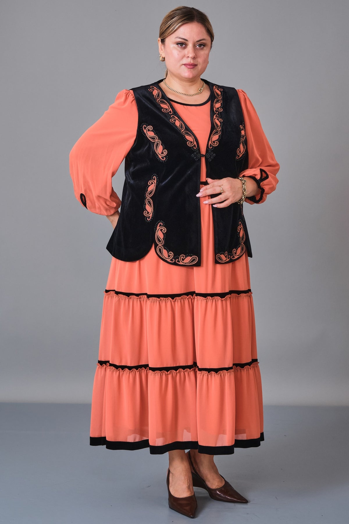 Gumanize - Plus Size Dress (GMZ2026-187-172) - 8690200247453