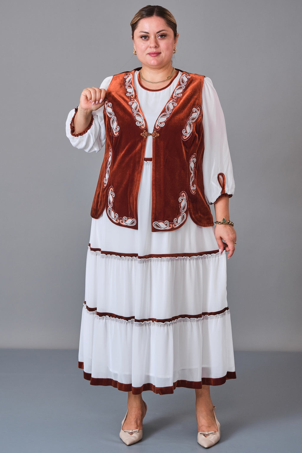 Gumanize - Plus Size Dress (GMZ2026-187-172) - 8690200247460