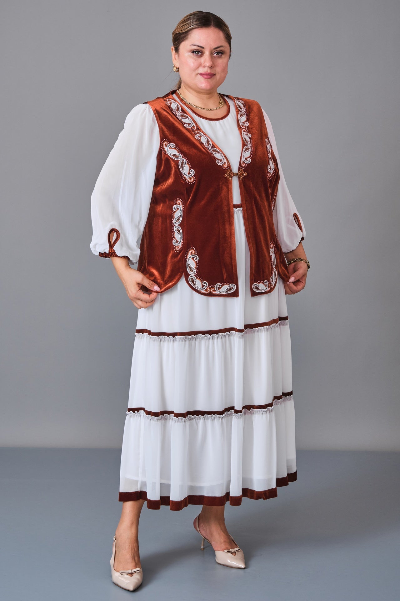 Gumanize - Plus Size Dress (GMZ2026-187-172) - 8690200247460