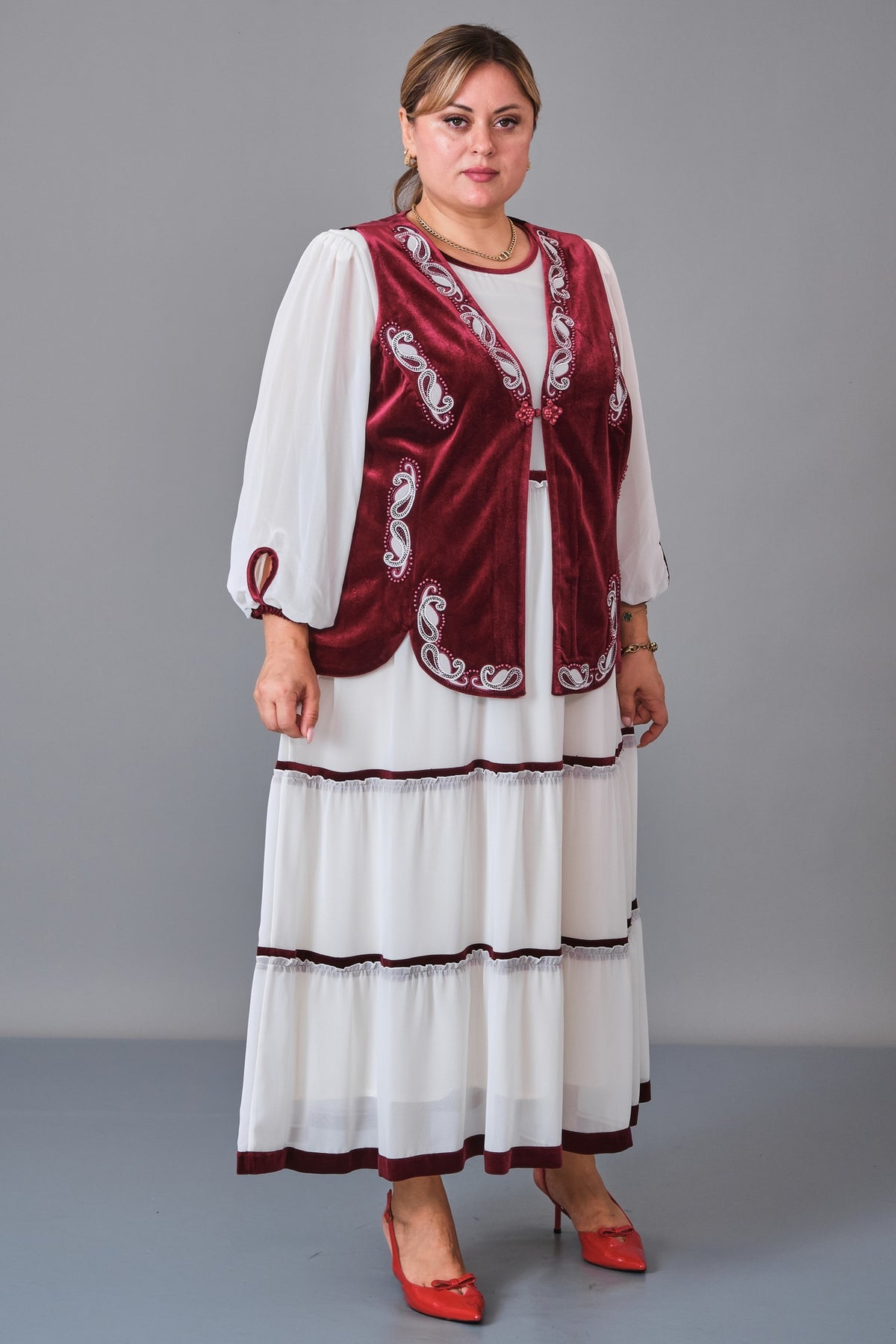 Gumanize - Plus Size Dress (GMZ2026-187-172) - 8690200247477