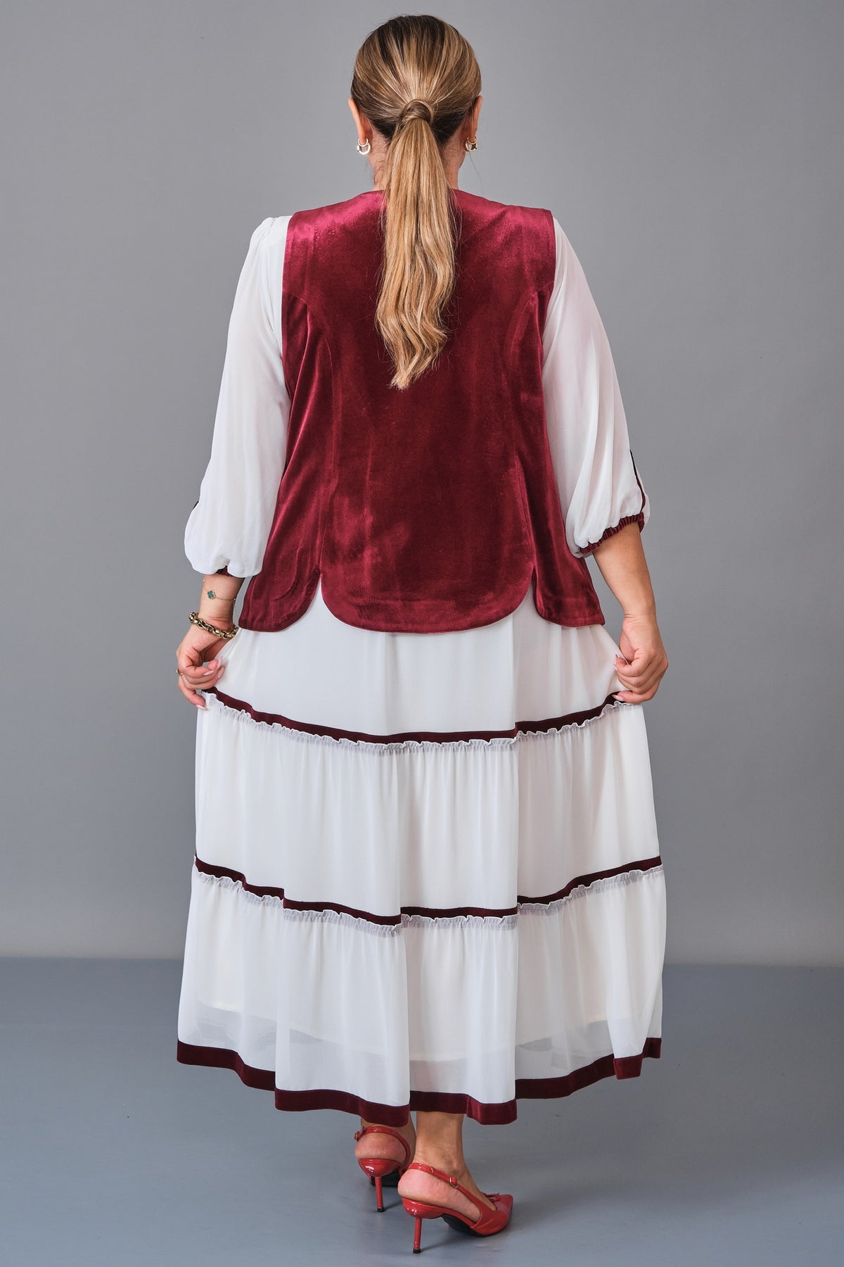 Gumanize - Plus Size Dress (GMZ2026-187-172) - 8690200247477