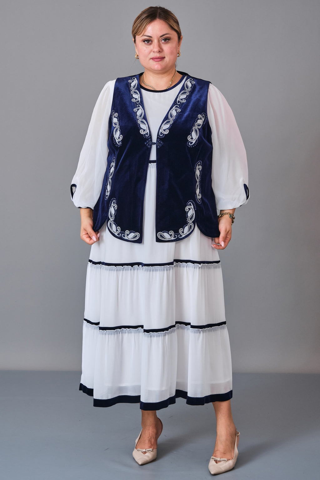 Gumanize - Plus Size Dress (GMZ2026-187-172) - 8690200247484