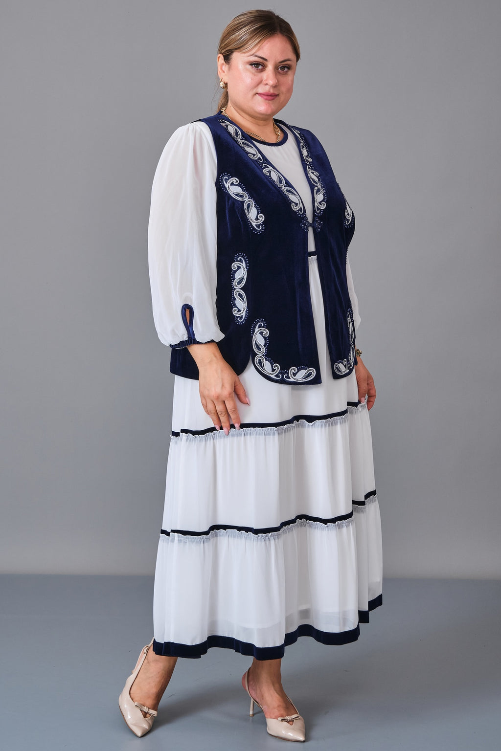 Gumanize - Plus Size Dress (GMZ2026-187-172) - 8690200247484