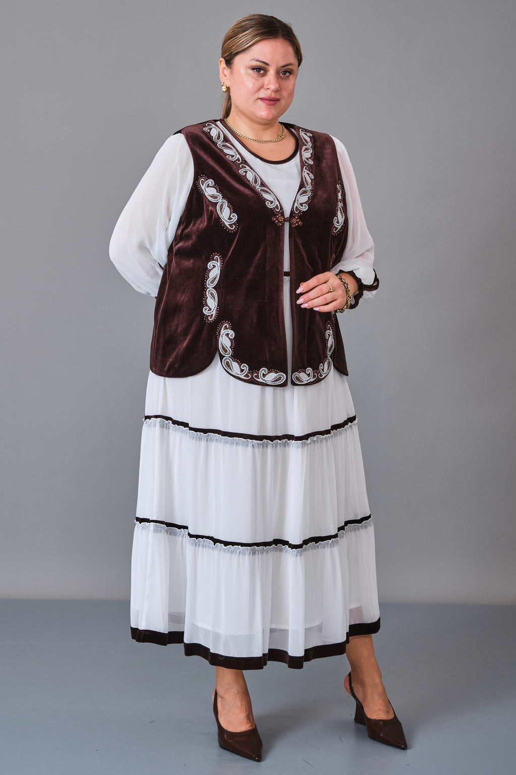 Gumanize - Plus Size Dress (GMZ2026-187-172) - 8690200247491