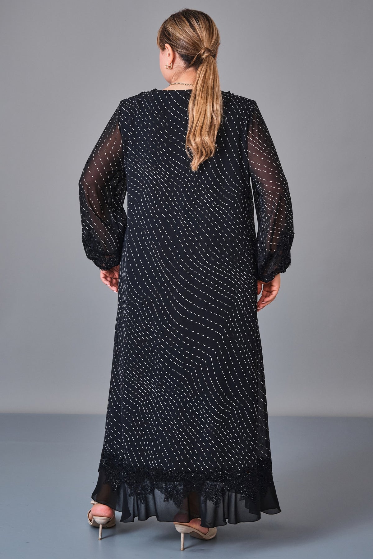 Gumanize - Extended Plus Size Dress (GMZ2027-12-8511) - 8690200247507