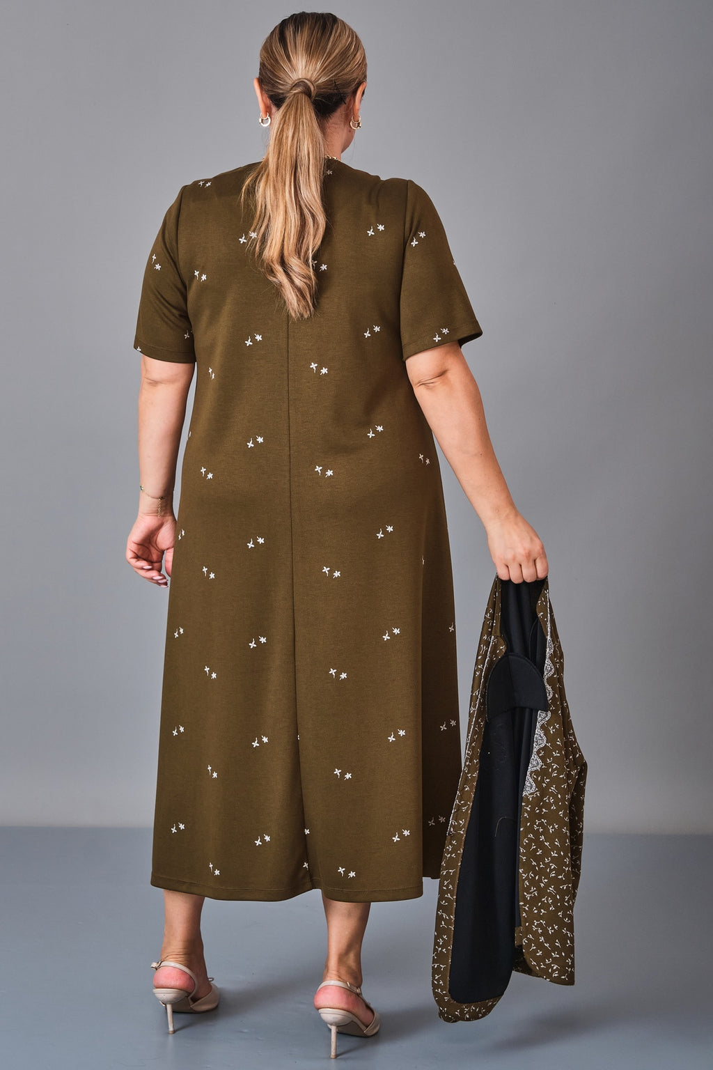 Gumanize - Plus Size Dress (GMZ2027-130-8497) - 8690200247514