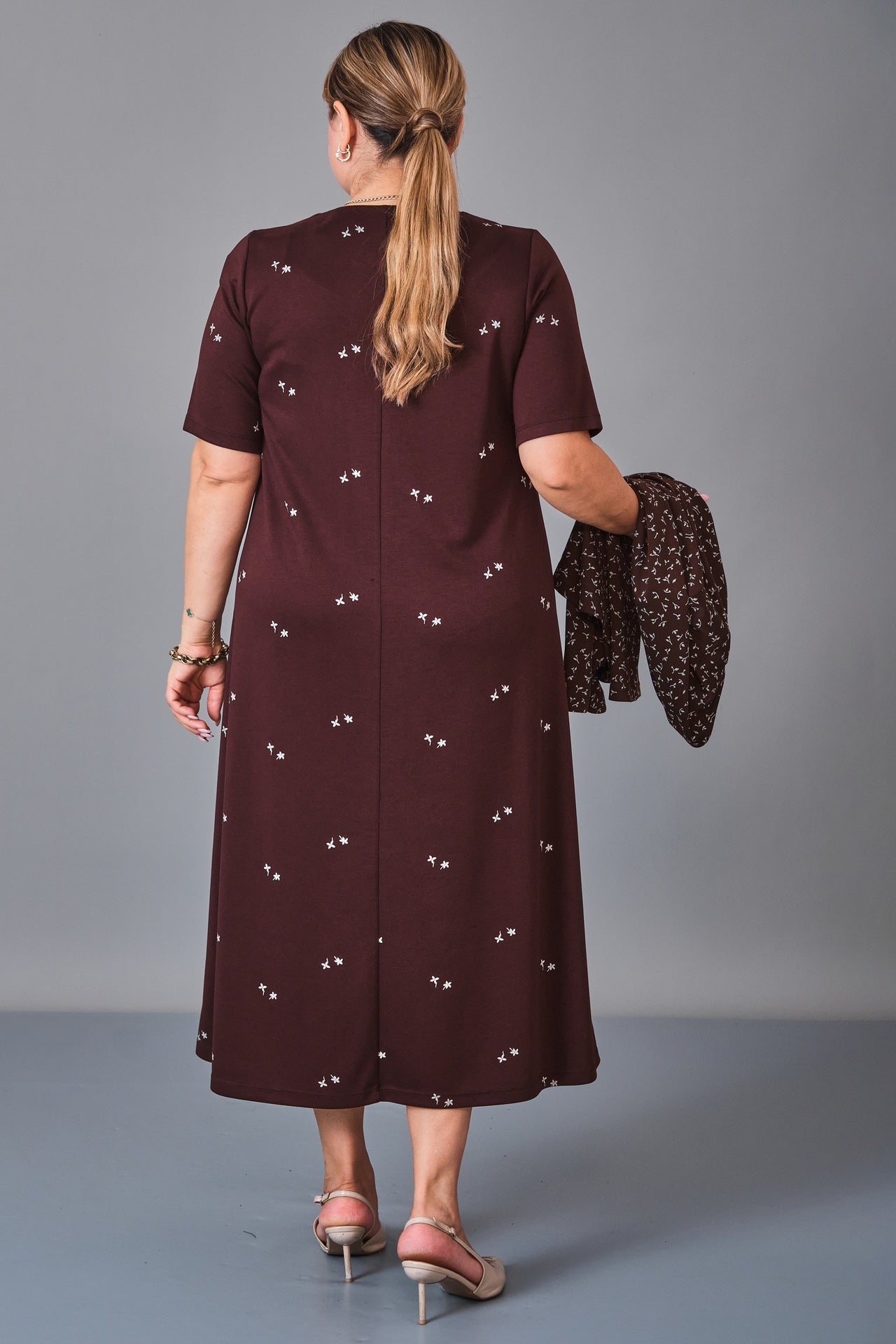 Gumanize - Plus Size Dress (GMZ2027-130-8497) - 8690200247545
