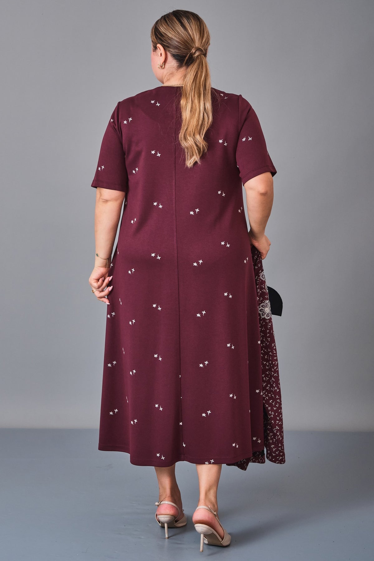 Gumanize - Plus Size Dress (GMZ2027-130-8497) - 8690200247552