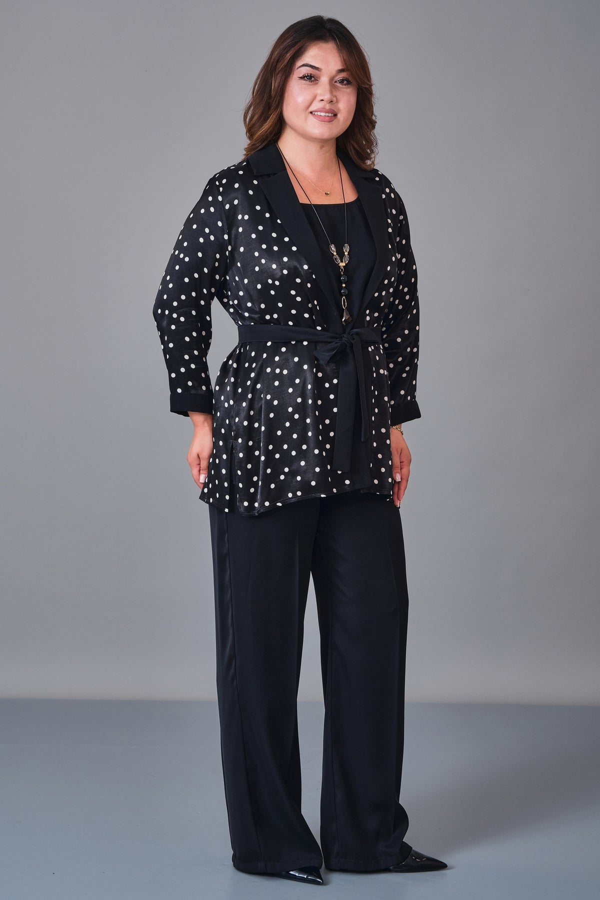 Dress Port - Plus Size Suit (DSP27K3651) - 8690200247750