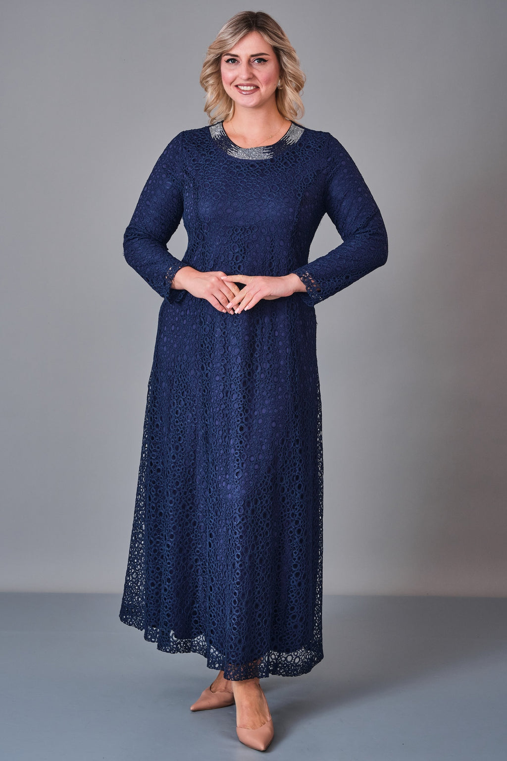 Soley - Plus Size Dress (SLY27K6120) - 8690200247774