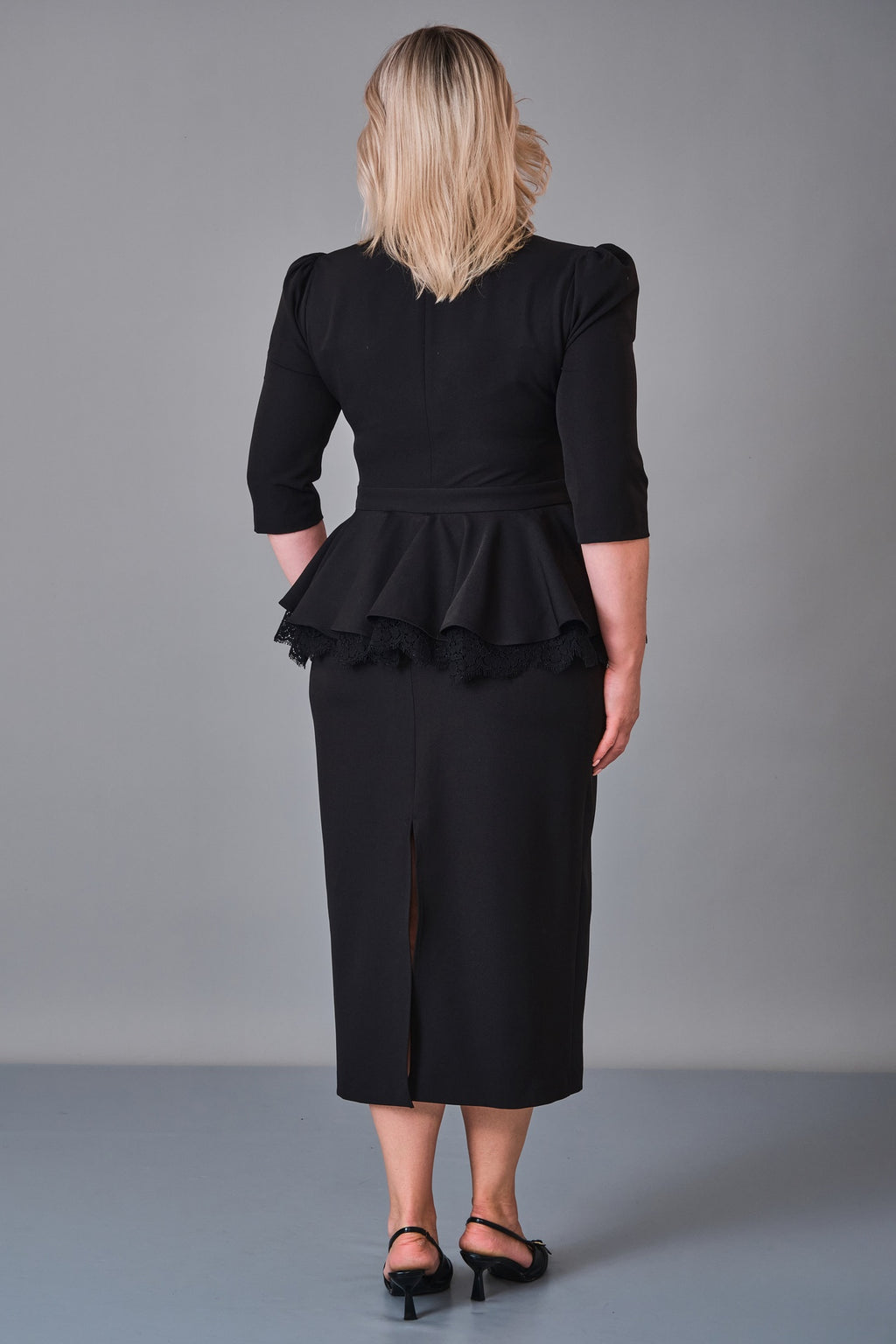 Kedma - Plus Size Dress (KDM27K8-98443X) - 8690200248030