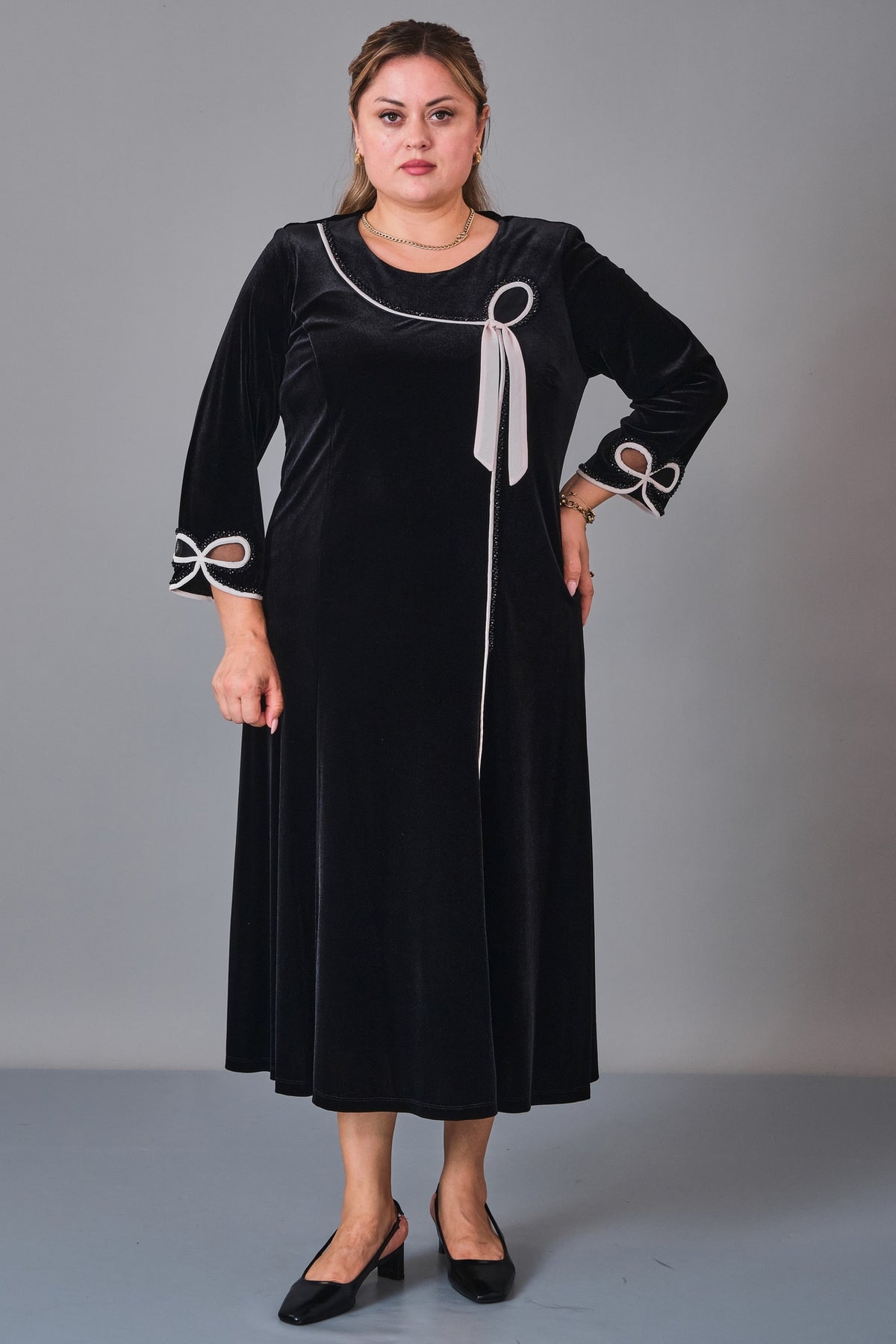 Gumanize - Plus Size Dress (GMZ2026-123-2204) - 8690200248108