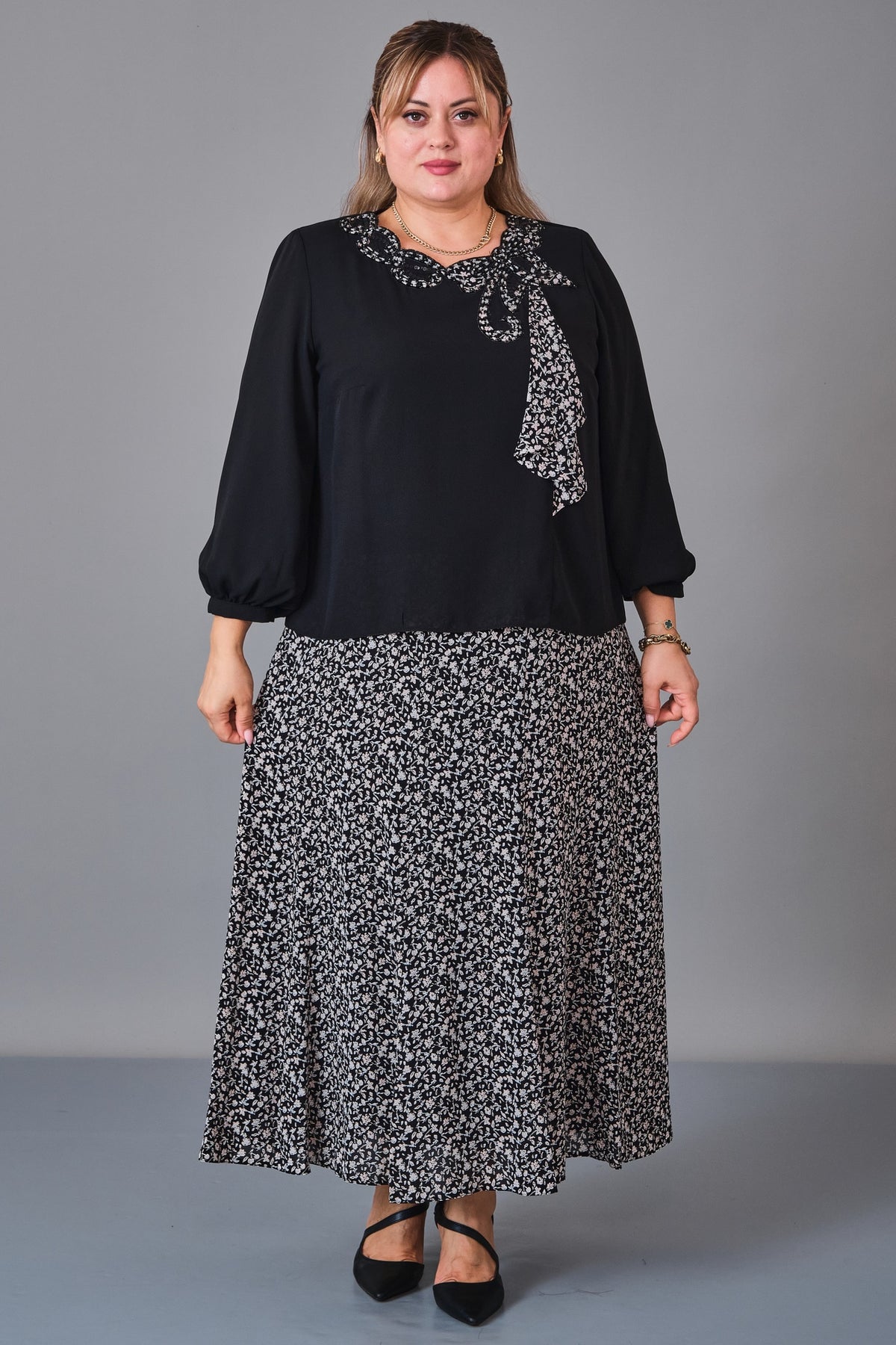Gumanize - Plus Size Dress (GMZ2027-234-8481)