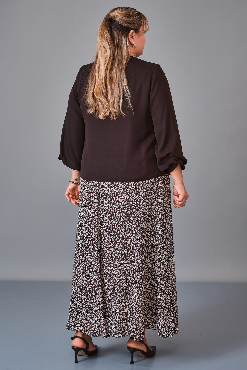 Gumanize - Plus Size Dress (GMZ2027-234-8481) - 8690200248139