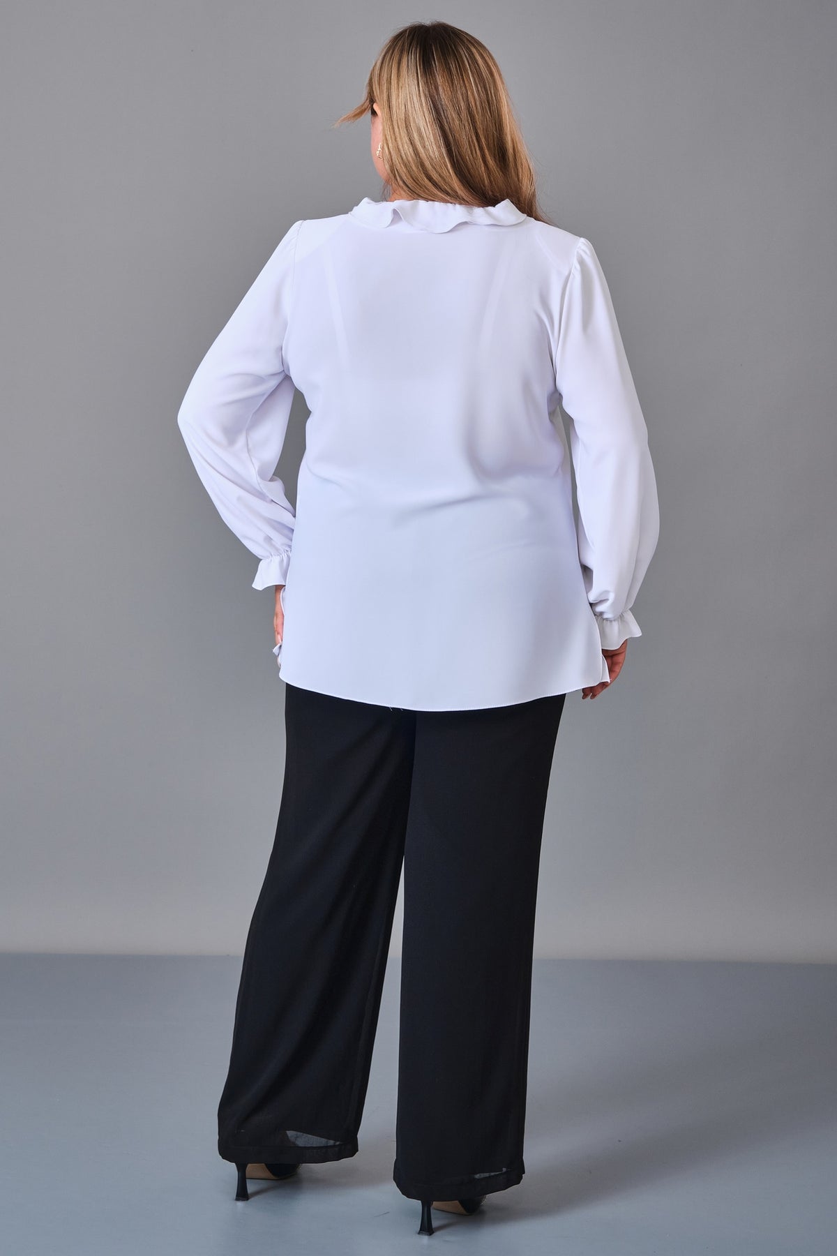 Kifayet - Plus Size Shirt (KFT27K18803) - 8690200248184