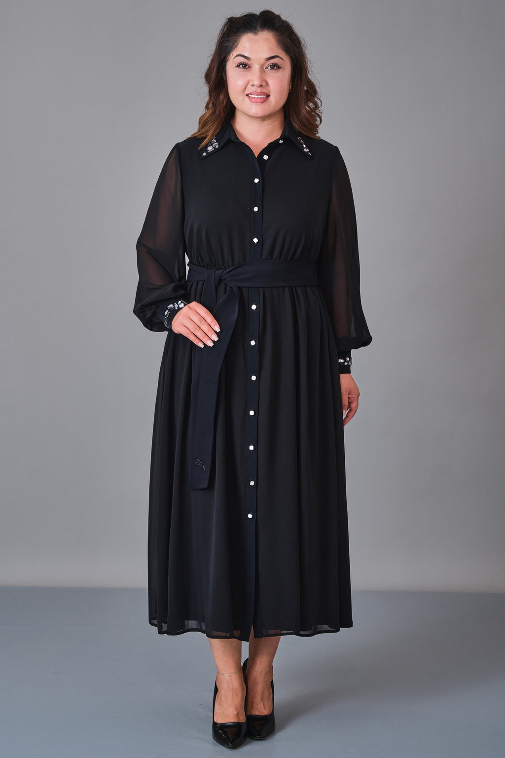 Ksas - Plus Size Dress (KSS27K32423)