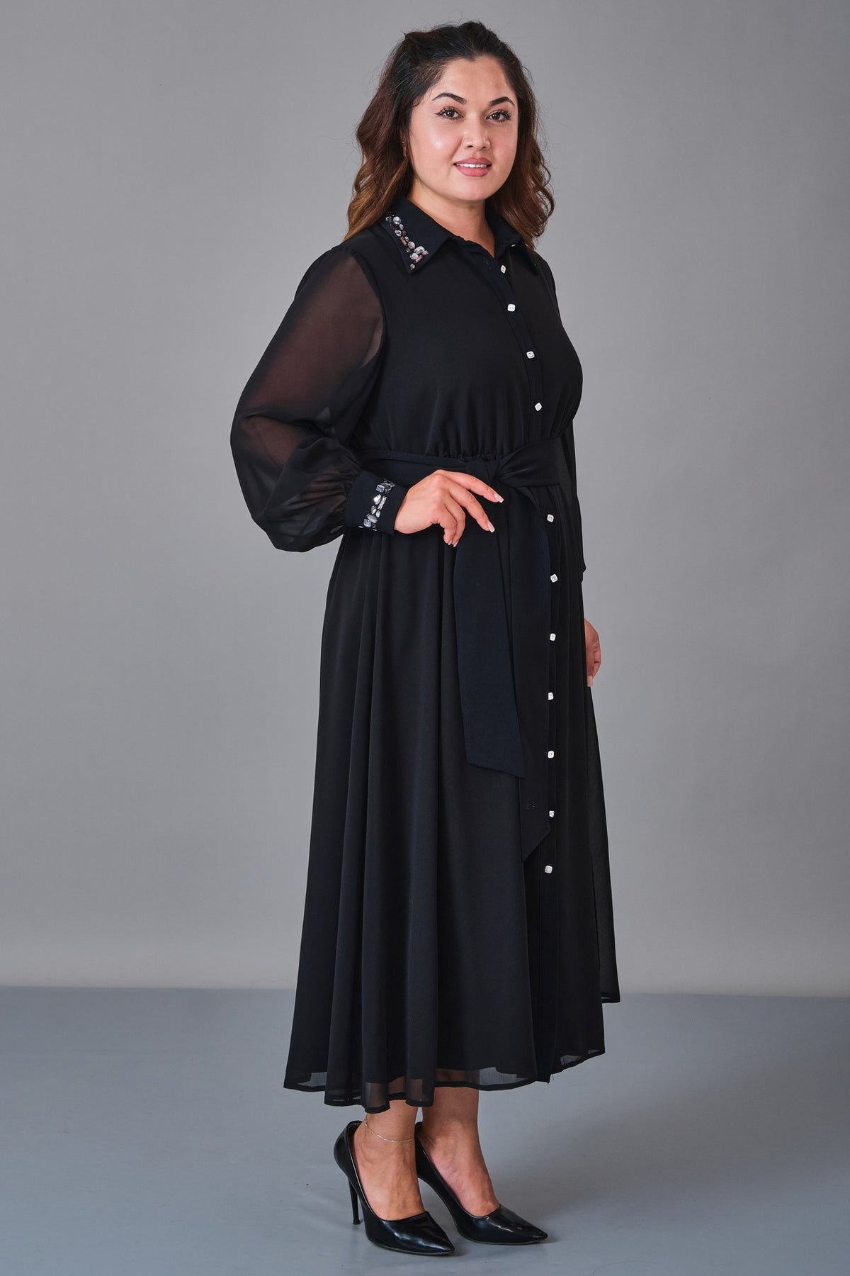 Ksas - Plus Size Dress (KSS27K32423)