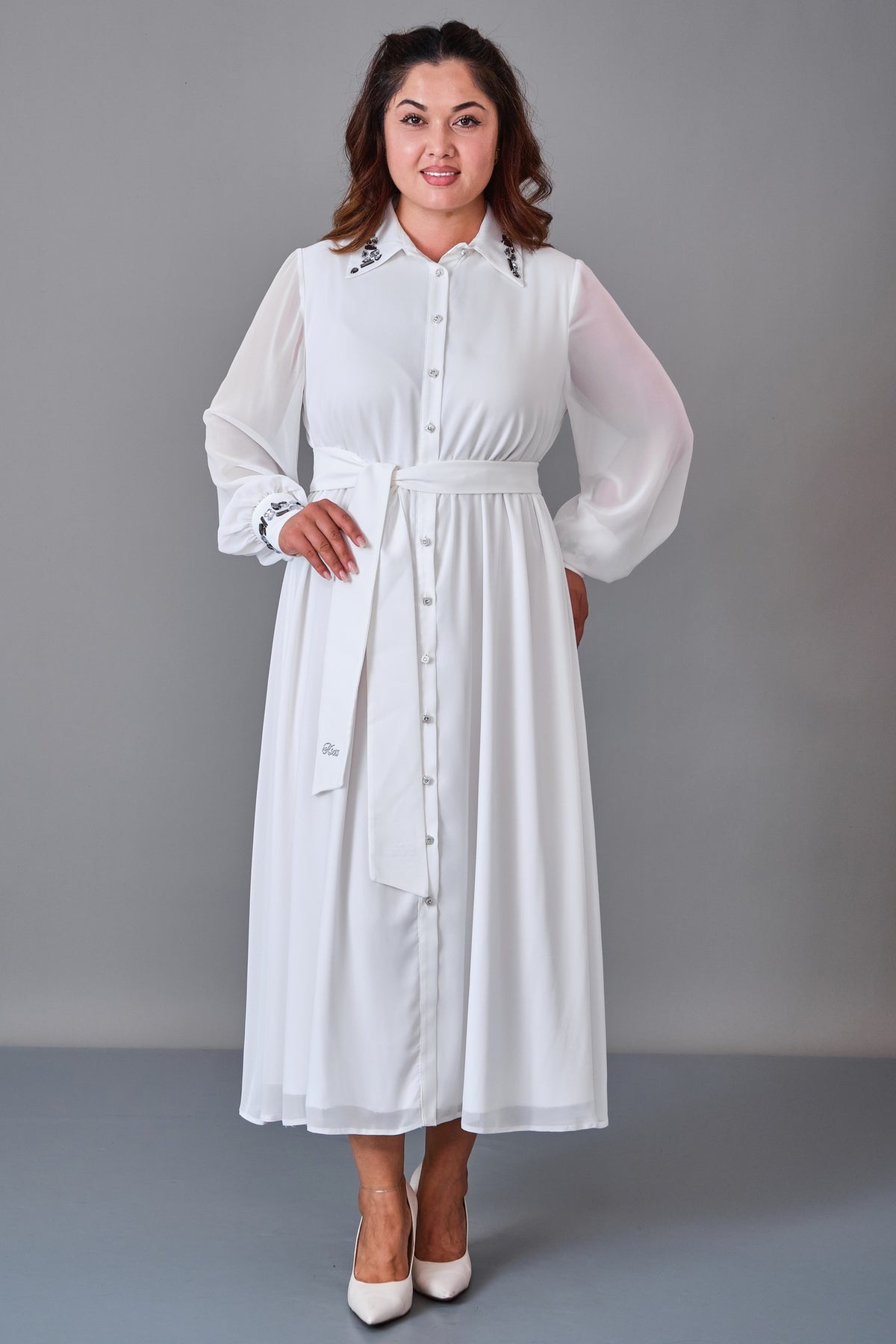 Ksas - Plus Size Dress (KSS27K32423)