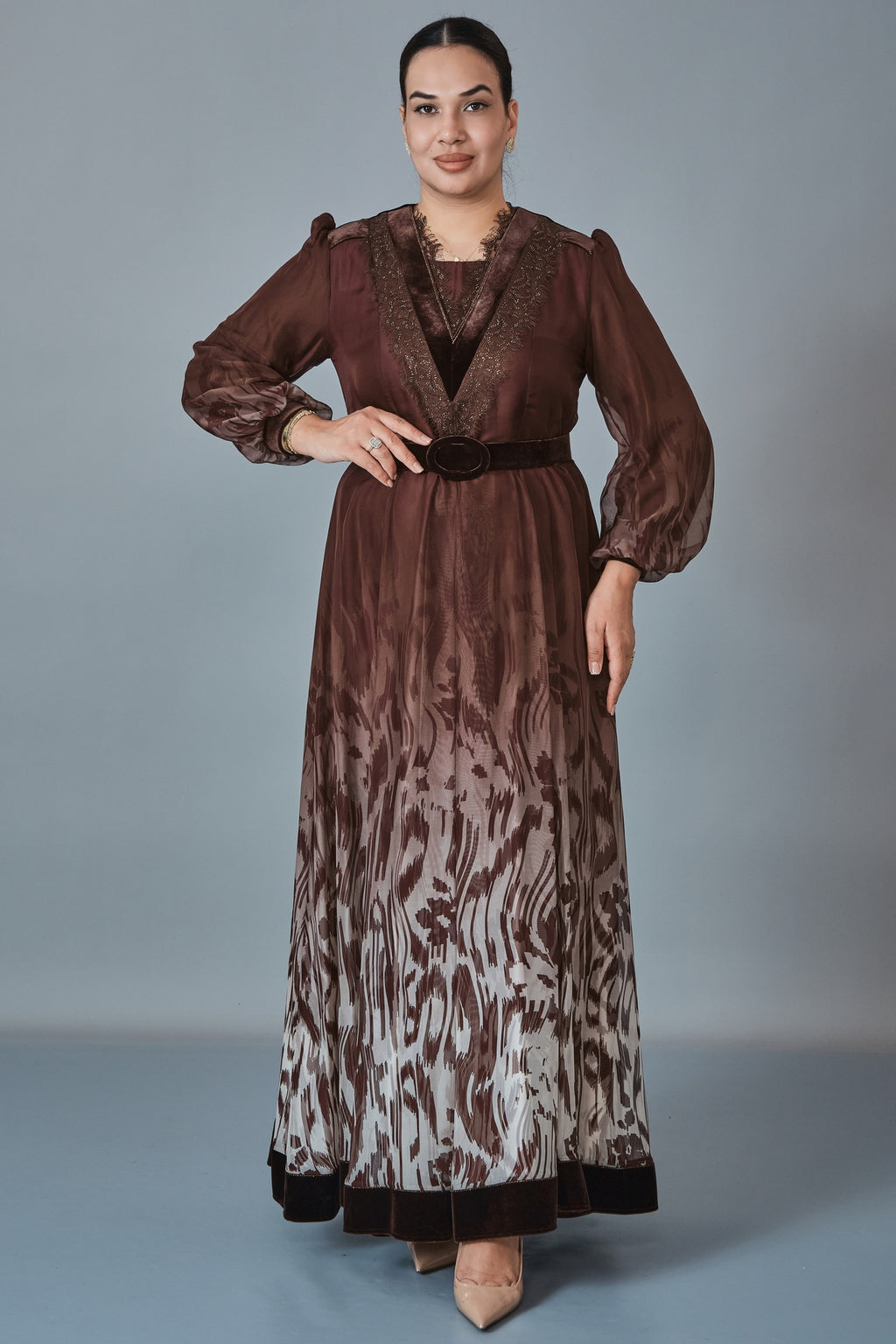 Quizas - Plus Size Dress (QUZ27K1584)
