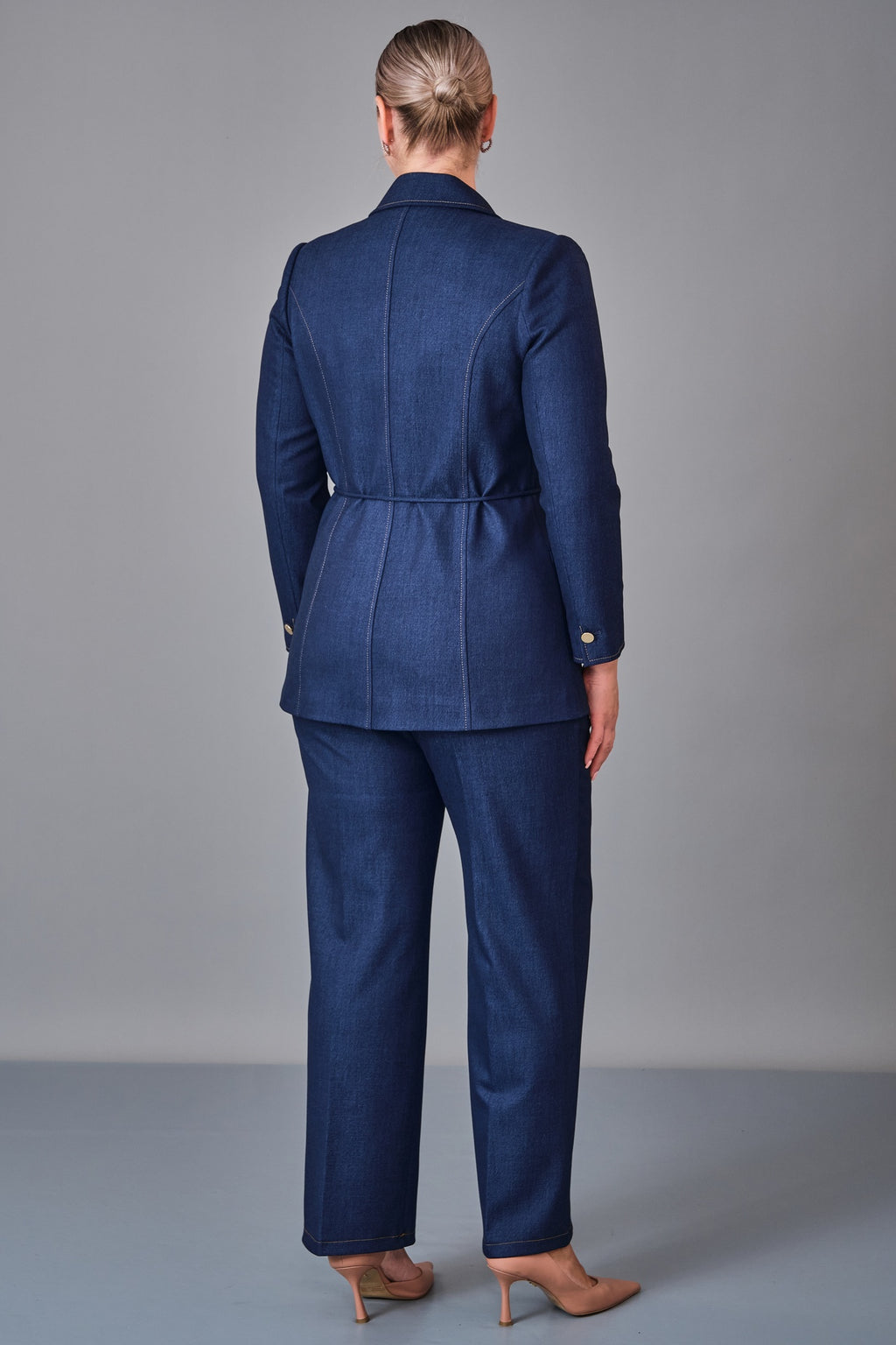 Hatunca - Plus Size Suit (HTC27K184232BB) - 8690200248634