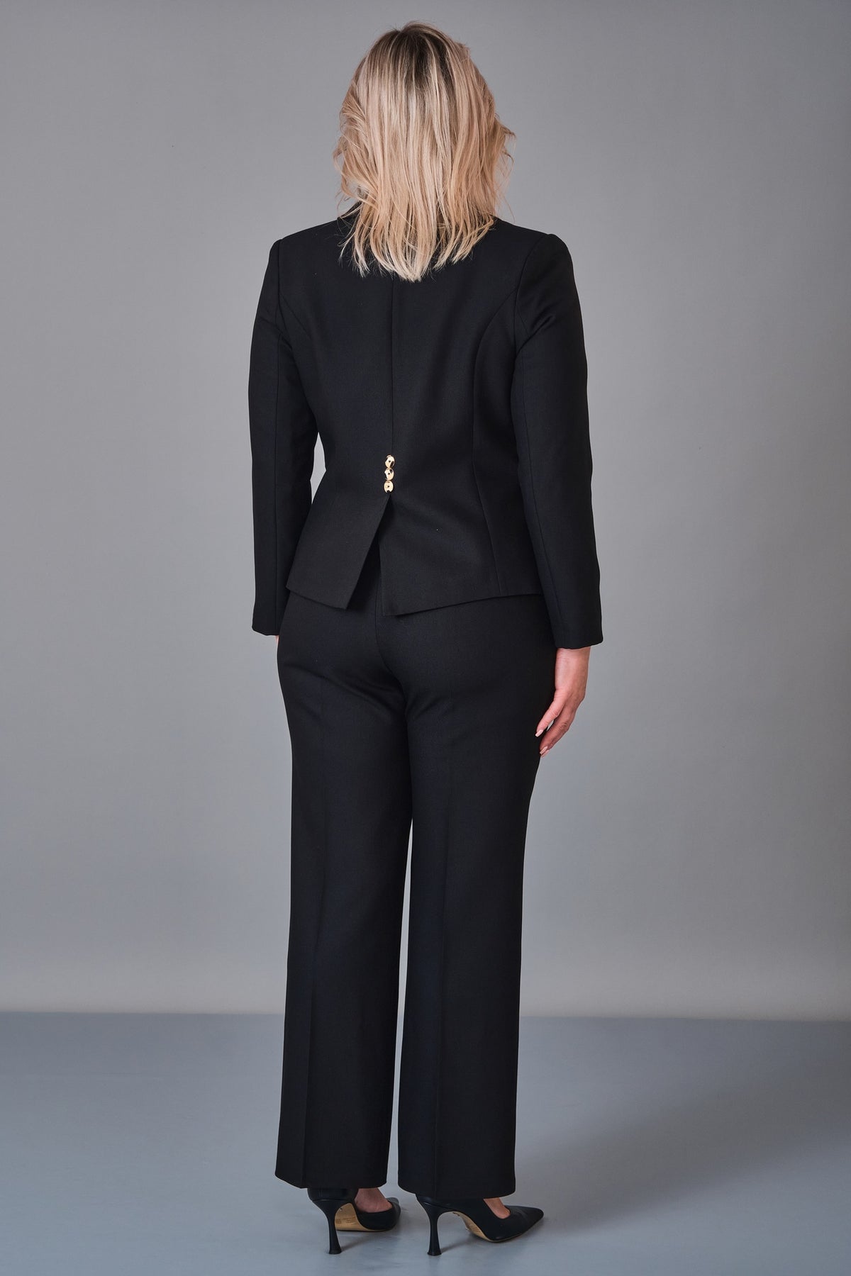 Hatunca - Plus Size Suit (HTC27K184150BB) - 8690200248641
