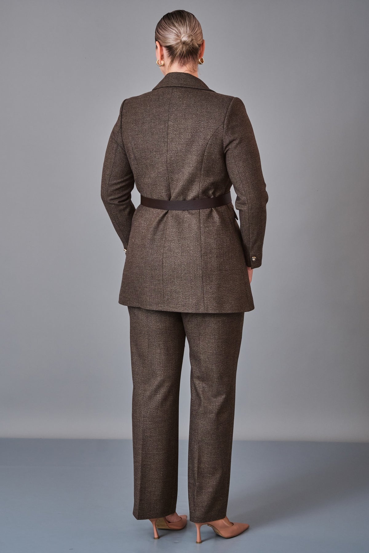 Hatunca - Plus Size Suit (HTC27K184214BB)