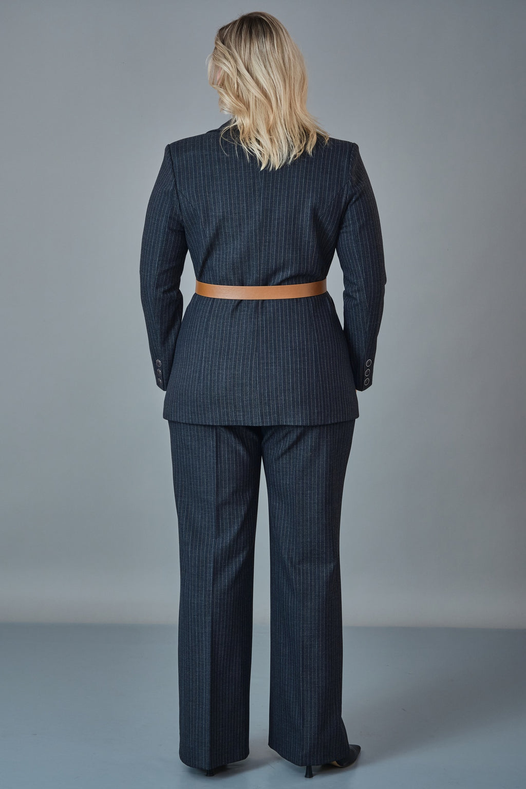 Hatunca - Plus Size Suit (HTC27K184075BB)
