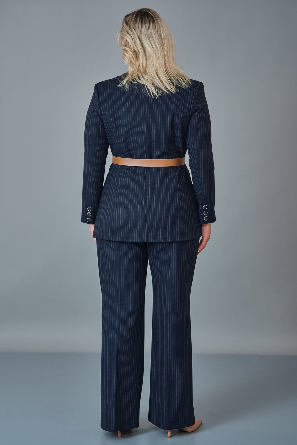 Hatunca - Plus Size Suit (HTC27K184075BB)