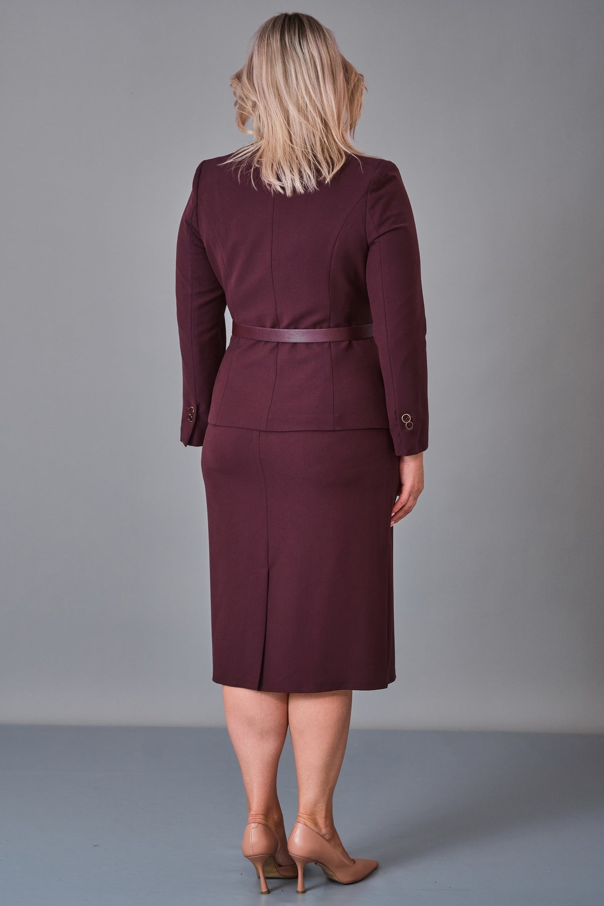 Hatunca - Plus Size Suit (HTC27K184216BB) - 8690200248962