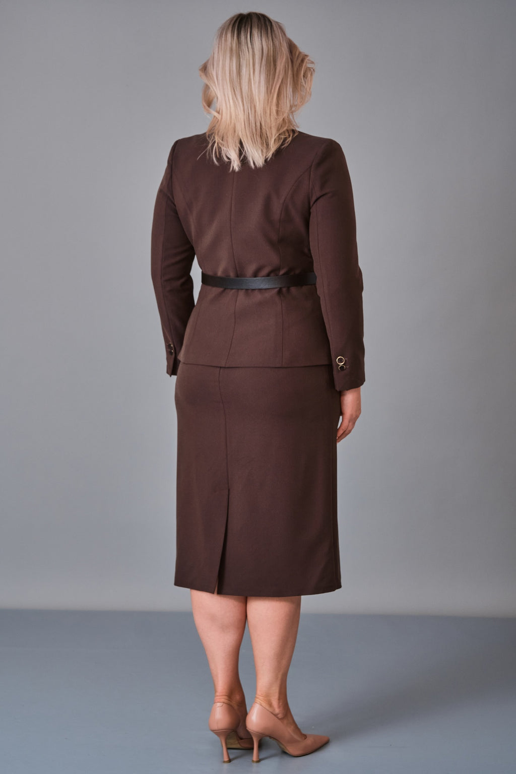 Hatunca - Plus Size Suit (HTC27K184216BB) - 8690200248979