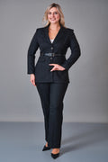 Hatunca - Plus Size Suit (HTC27K184208BB)