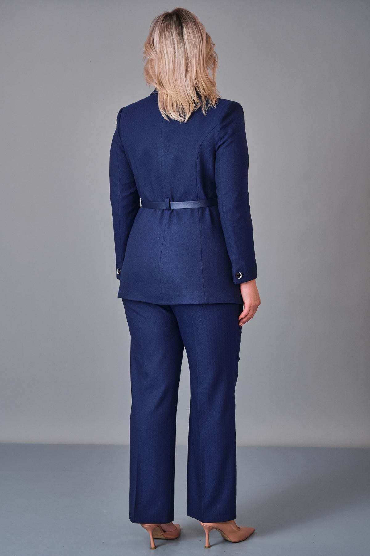 Hatunca - Plus Size Suit (HTC27K184208BB) - 8690200249037