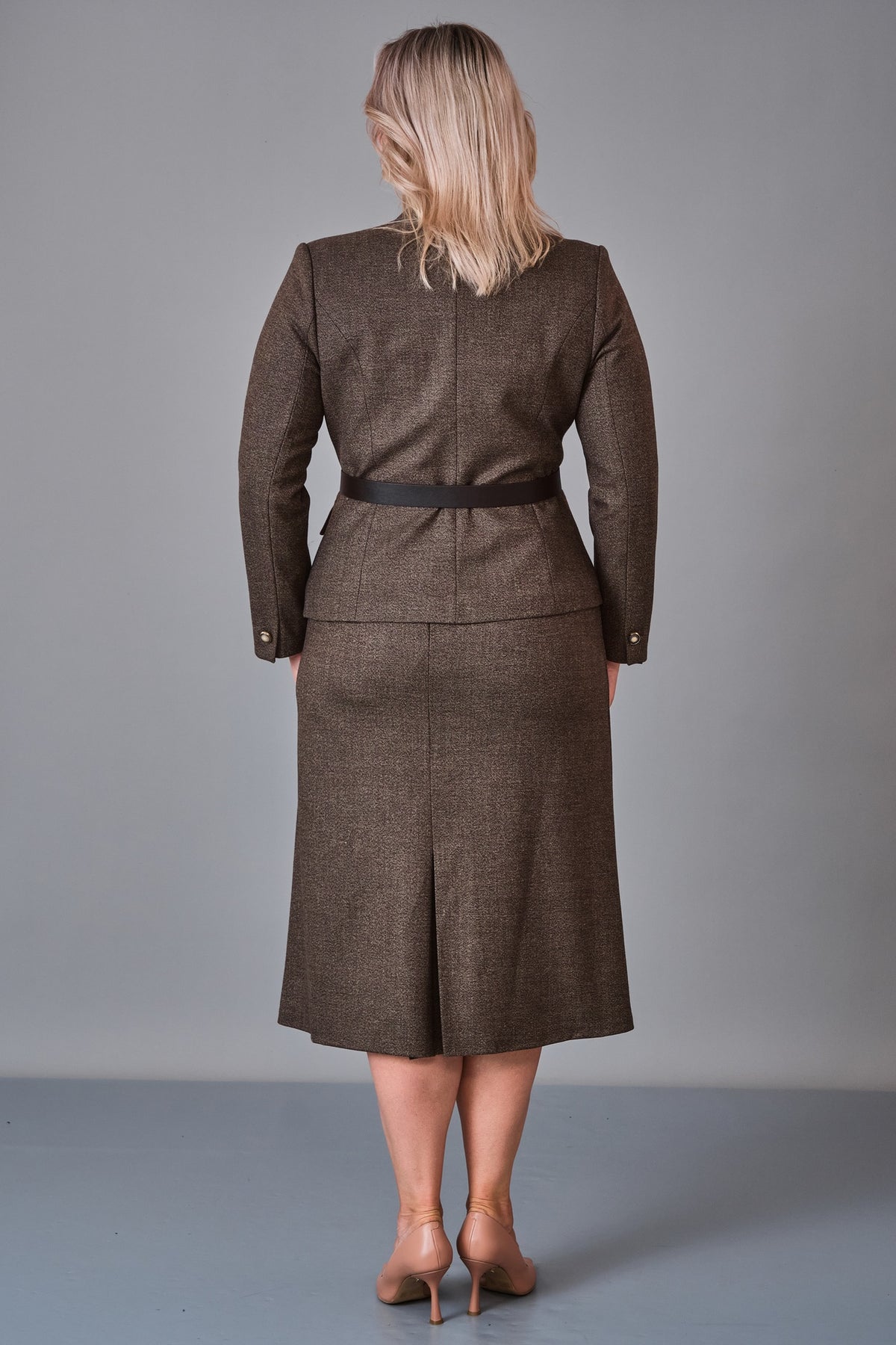 Hatunca - Plus Size Suit (HTC27K184220BB) - 8690200249129