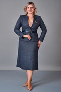Hatunca - Plus Size Suit (HTC27K184220BB) - 8690200249136