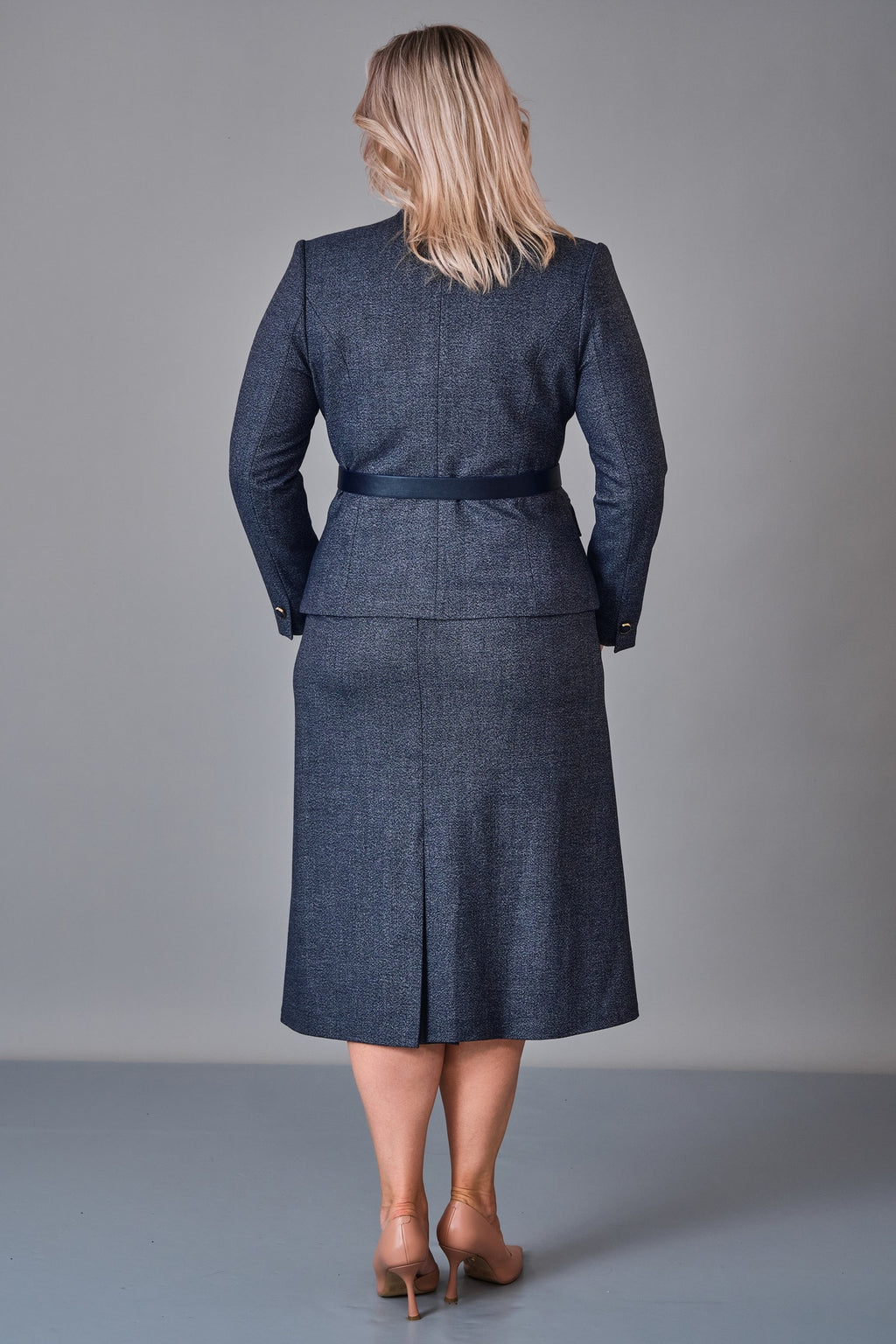 Hatunca - Plus Size Suit (HTC27K184220BB) - 8690200249136