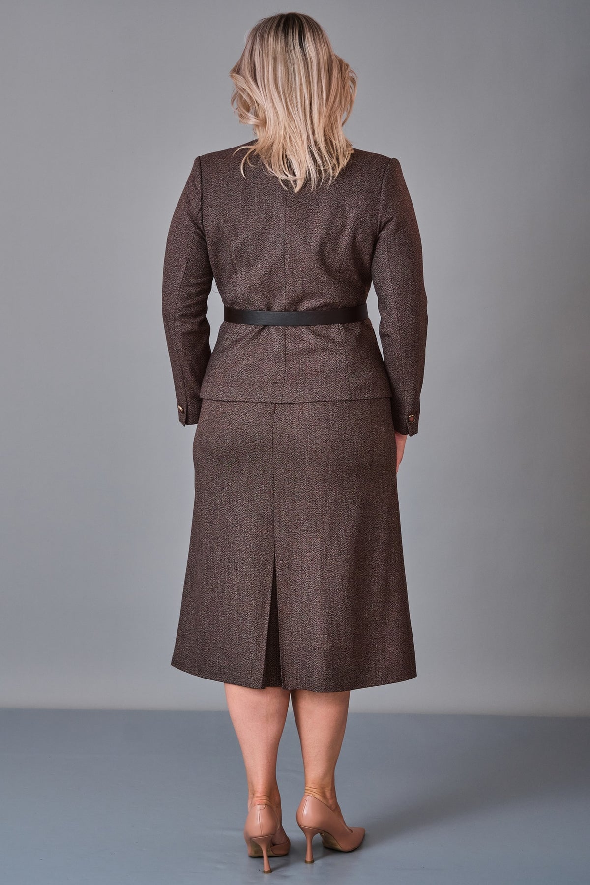Hatunca - Plus Size Suit (HTC27K184220BB) - 8690200249143